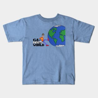 Gu Meets World Kids T-Shirt